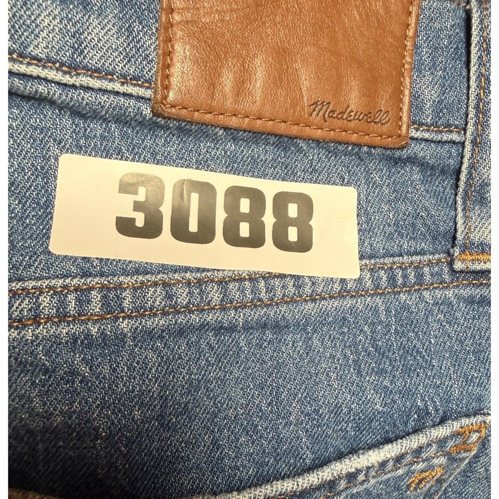 Madewell Womens High-Rise Slim Boyjean Blue Denim Stretch Jeans Size 29 - Picture 11 of 11